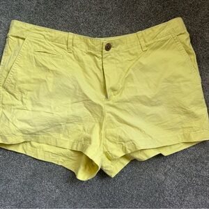 GAP Lemon Yellow Women's Shorts